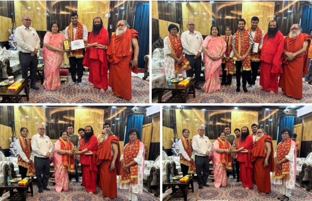 बड़ी खबर : सुप्रसिद्ध पाश्र्व गायिका अनुराधा पौडवाल ने महंत रविंद्र पुरी से लिया आशीर्वाद, धार्मिक चर्चा में सनातन संस्कृति पर जोर। आखिर कहा और क्यों ? Tap  कर जाने