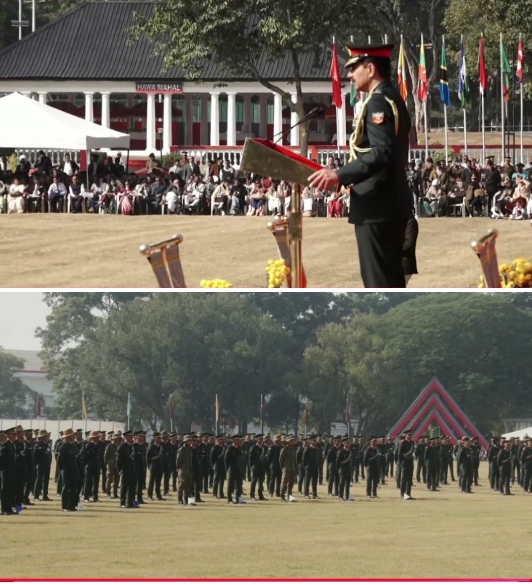 बड़ी खबर : ‘हर काम देश के नाम’ थल सेना प्रमुख, जनरल उपेन्द्र द्विवेदी ने भारतीय सैन्य अकादमी में 157वीं पासिंग आउट परेड की समीक्षा। आखिर कैसे और क्या ? Tap कर जाने
